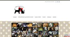 Desktop Screenshot of millionpeopleforpets.com